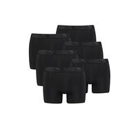 PUMA 6 ER Pack Microfiber Boxer Boxershorts Men Pant Underwear, Farben:Black, Größe Bekleidung:M