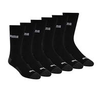 PUMA Lot de 6 Paires de Chaussettes, Logo Noir/Gris, L Homme