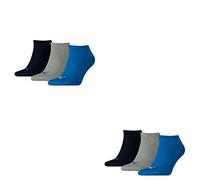 PUMA 6 pair Sneaker Invisible Socks Unisex Mens & Ladies In 3 Colours