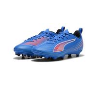 PUMA 6 Play FG/AG Jr Chaussure de Football, Ultra Bleue, Blanche et Rouge, 36 EU