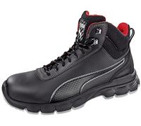 Puma Chaussures montantes de sécurité Pioneer Mid 630101 – S3 ESD SRC antistatique – Taille 44 Noir