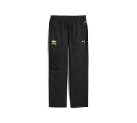 PUMA 630103 Pantalon long décontracté pour homme, coupe décontractée, coupe décontractée, X TMNT PUMATECH RELAXED CARGO PANTS WV OP, 25 printemps été couleur PUMA noir (01), S