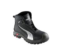 Puma Bottes de sécurité Cascades Mid cuir noir/blanc S3 HRO SRC EN20345 Taille 46