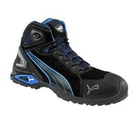 PUMA Rio Black Mid 632250-45 Chaussures montantes de sécurité S3 Pointure (EU): 45 noir, bleu 1 pc(s)