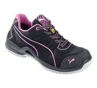 Chaussures de sécutité basses Femme S1P ESD SRC FUSE TC noir/rose - PUMA SAFETY - 644110 41