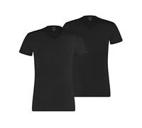 PUMA 652002001 - T-Shirt - Uni - Col V - Manches Courtes - Lot de 2 - Homme