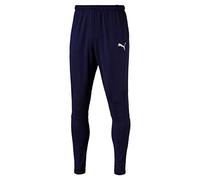 PUMA 655770 - Pantalon de Jogging - Homme - Bleu (Peacoat-Puma White) - 2XL / FR: 60 - 62 (EU:64/66)