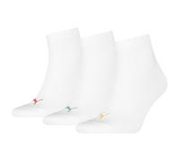 PUMA 701230337 Chaussettes Trois-Quart, White Combo, 39-42 (Lot de 3) Mixte