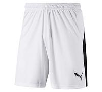 Puma 703441 - Short de football, Homme Blanc White Black, S