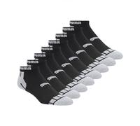 PUMA 8 Pack Low Cut Socks Chaussettes de Sport, Noir Combo, 9-13 (Lot de 8) Homme