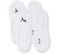 PUMA 8 pair Footie Invisible Socks Gr. 35-46 Unisex, Farben:300 - white, Socken & Strümpfe:39-42