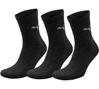 PUMA 9 pair Sport Socks Tennis Socks Gr. 35-49 Unisex, Farben:201 - anthracite, Größe Bekleidung:XL