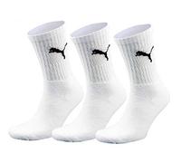 PUMA 9 pair Sport Socks Tennis Socks Gr. 35-49 Unisex, Farben:300 - white, Größe Bekleidung:XL
