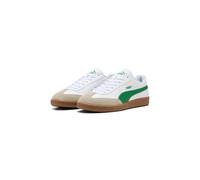 PUMA 9-T 398174 18 Baskets unisexes Blanc/vert clair, 18 White Green Desert Dust, 48 EU