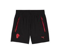 PUMA AC Mailand Pumatech Short tissé décontracté pour homme Noir Taille M