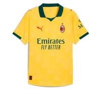 Puma Ac Milan 25/26 Third Short Sleeve T-shirt Jaune XL Homme
