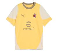 Puma Ac Milan 25/26 Training Junior Short Sleeve T-shirt Jaune 11-12 Years Enfants