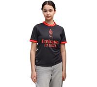 Puma Ac Milan 26/27 Replica Third Junior Short Sleeve T-shirt Noir 13-14 Years Enfants