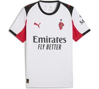 Puma Ac Milan Away Shirt 2025 2026 Adults Blanc/Rouge S Male