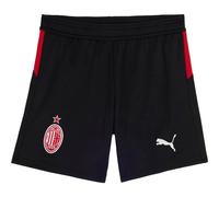 Puma Ac Milan Replica 25/26 Home Junior Shorts Noir 5-6 Years Garçons,Filles