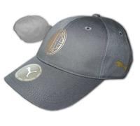 Puma AC Milan Équipe Casquette Grise Casquette Base ACM Fan Réglable OSFA