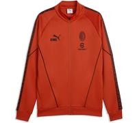 Puma Ac Milan King Anthem Full Zip Sweatshirt Orange L Homme