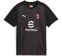 Puma Ac Milan Prematch Shirt 2024 2025 Juniors Noir/Rouge 11-12 (L) Male