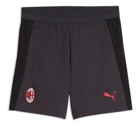 Puma Short d'entraînement AC Milan Jr 26/27 Gris foncé/Rouge 152