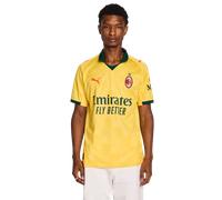 Puma Ac Milan 25/26 Replica Third Short Sleeve T-shirt Jaune XS Homme