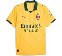 Puma Ac Milan Third Shirt 2025 2026 Adults Jaune/Vert XL Male