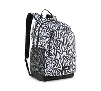 PUMA Sac à dos de loisirs noir blanc pour femme et homme - Academy AOP Backpack Puma Black - Graffiti AOP 297867