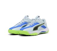 Puma Accelerate JR 5 Chaussures de Handball, Aqua Glow White-Green Glare, 45 EU