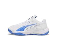 PUMA Accelerate Jr Handball Shoe, White-Bluemazing, 37.5 EU