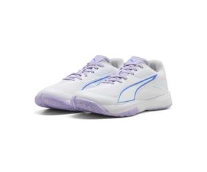 Puma Accelerate Pro 5 W+ Chaussures d'intérieur pour Femme, Blanc-Saphir Royal-Lavande Clair, 37 EU