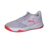 PUMA Accelerate Pro II W+Indoor Court Shoe Homme, Spring Lavender Red Blast PUMA Blanc, 42.5 EU