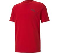 Puma Active Small Logo Regular Fit T-Shirt Risque élevé Rouge XXS Male