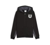 PUMA Active Sports Graphic Hoodie Full-Zip TR B, Chaquetas Deportivas Garçon, PUMA Black,