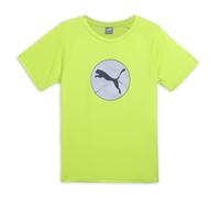 PUMA Active Sports Graphic Tee B Mixte, Lime Pow, 176