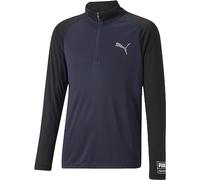 PUMA Active Sports Sweat zippé B pour garçon, Nuit Parisienne, 128 cm