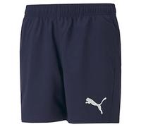 PUMA Active Woven Shorts B, Short tissé Garçons, Peacoat, 140 -