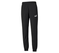 Puma Pantalon de jogging Homme Woven Polyester taille élastique poches ouvertes Noir XS