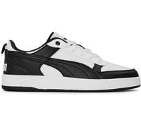 Puma Adults Dribble Court Trainers Wht/Blk (en-GB) = Wht/Noir (fr-FR) 10.5 (45) Unisex