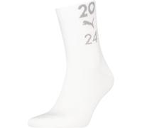 Puma Adults Glow 99 Crew Sock Blanc Mens 7-11 Unisex