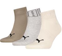 Puma Adults Mesh Quarter Sock Combo de sable Taille homme 9-11 Unisex