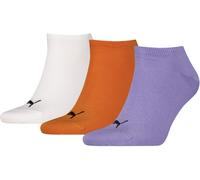 Puma Adults Plain Trainers Socks Combo violet 2.5-5 Unisex