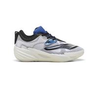PUMA All-pro Nitro Shammgod Chaussures de basket-ball pour homme, blanc/noir, 45 EU