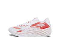 PUMA Chaussures de basketball All-Pro NITRO™ Team, Chaussures, Blanc/Rouge, 42.5 42.5