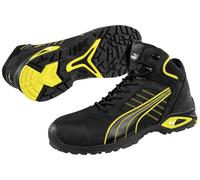 PUMA Amsterdam Mid 632240-44 Chaussures montantes de sécurité S3 Pointure (EU): 44 noir, jaune 1 pc(s)