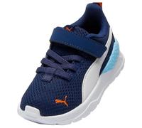 PUMA Anzarun Lite AC InfSneaker Unisexe pour bébé, Blue Jewel PUMA Vermillon Blanc, 21 EU