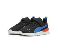 PUMA Anzarun Lite Kids Sneaker 33, Black Hyperlink Blue White Redmazing